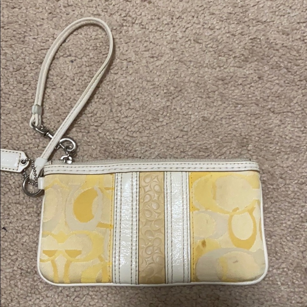 Coach wristlet